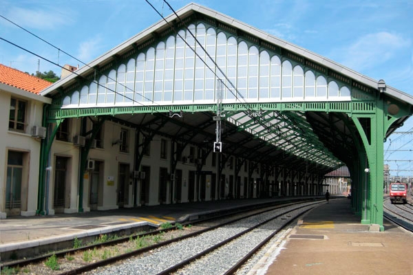 Bahnhof Cerbere, Frankreich 2010