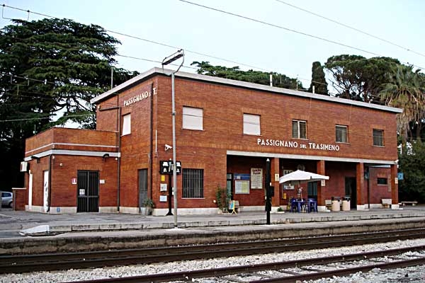 Bahnhof Passignano_Italien 2010
